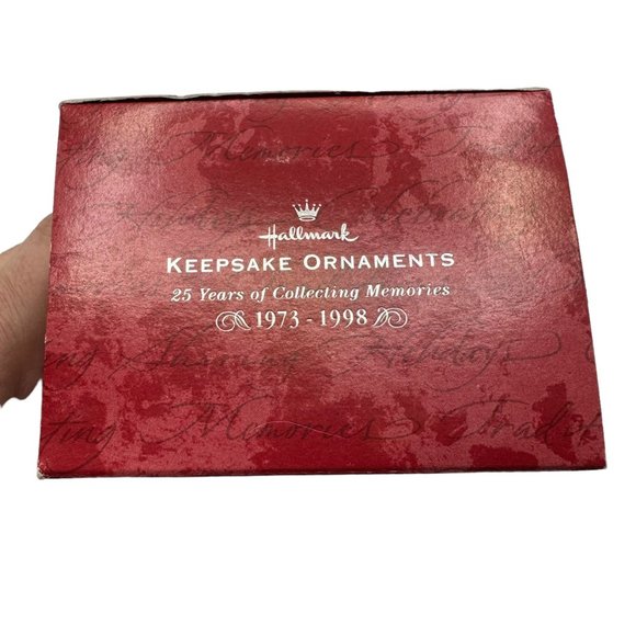 Hallmark Keepsake Ornament Holiday Barbie1998 Collector's Series Vintage Christm - Picture 3 of 11